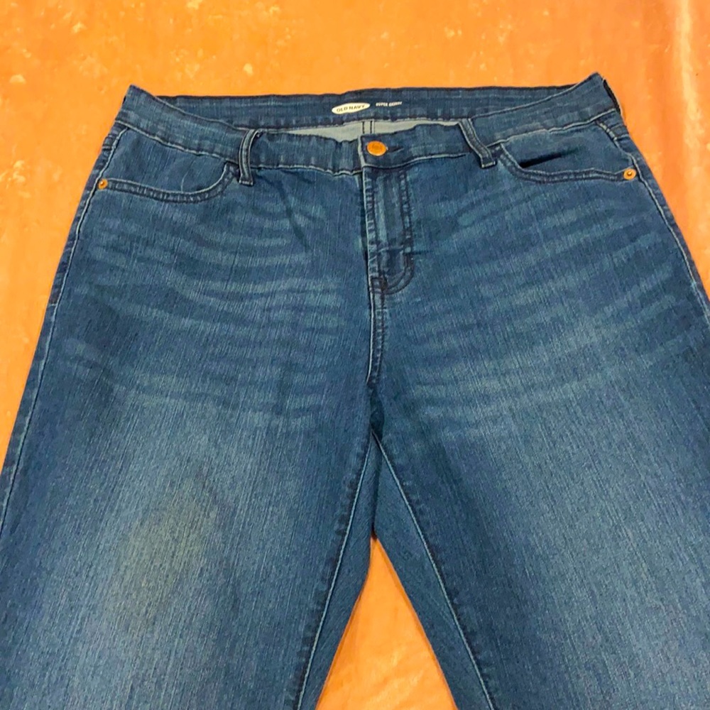 Dark wash denim old navy jeans